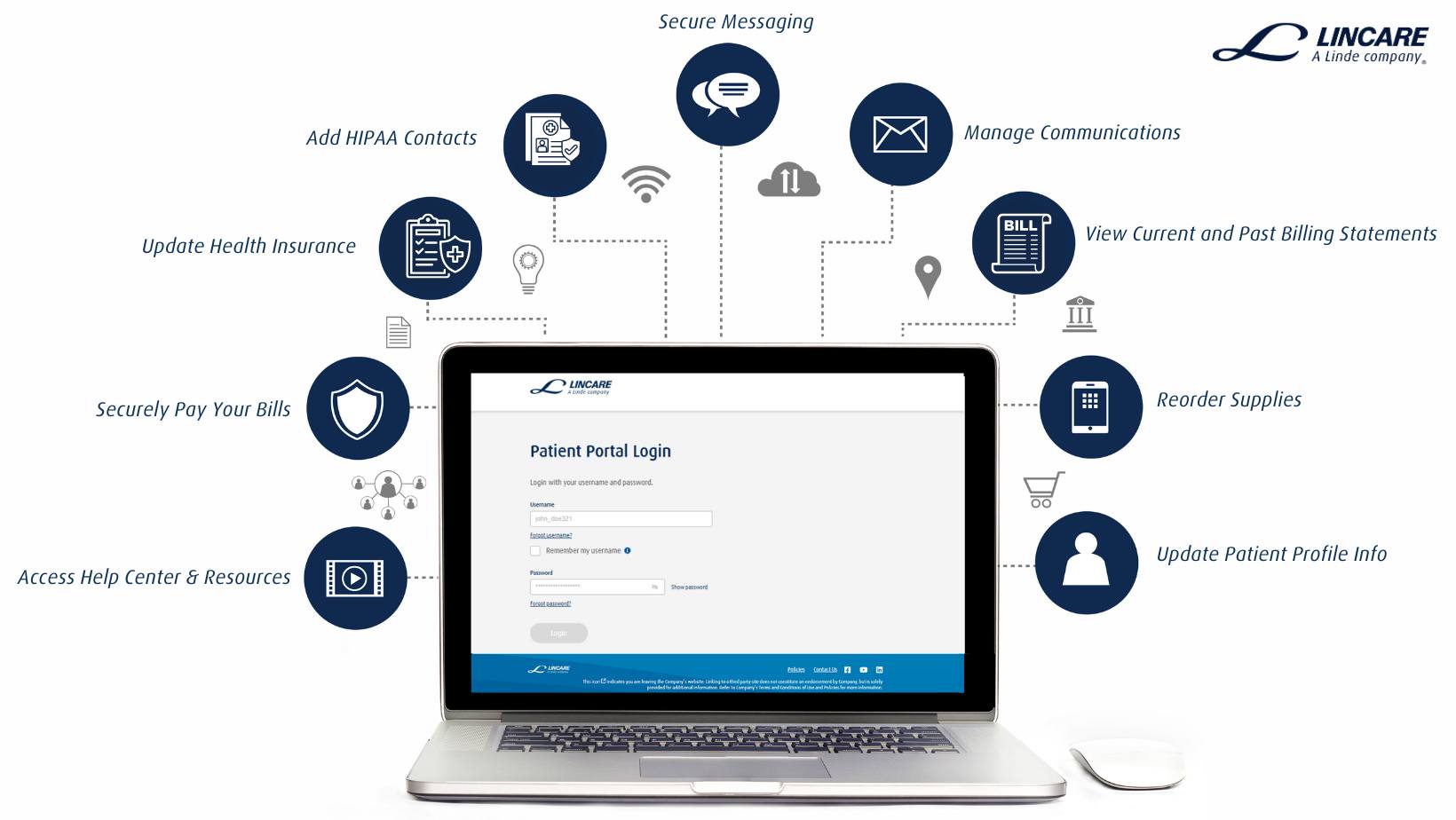 Healthcare Patient Portal - Project screenshot