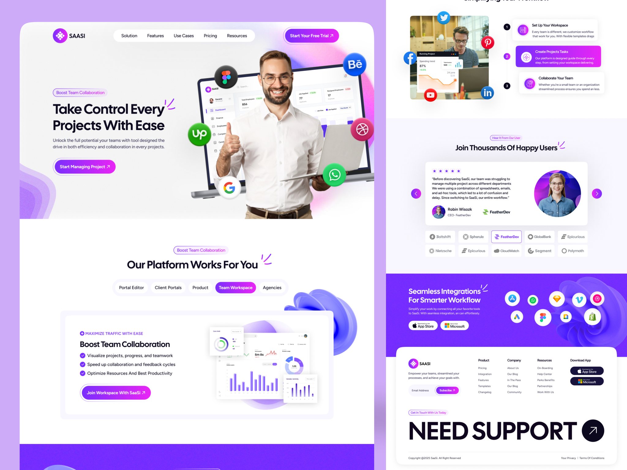 Project Management SaaS Platform - Project screenshot 3